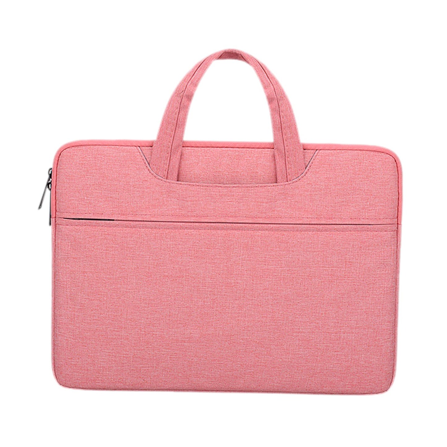 Laptop and Tablet Case Sleeve Waterproof Organizer Pocket for Men Women Pink 14.1-15.4 inch