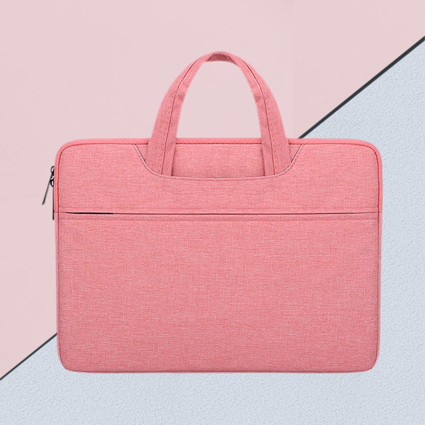 Laptop and Tablet Case Sleeve Waterproof Organizer Pocket for Men Women Pink 15.6inch