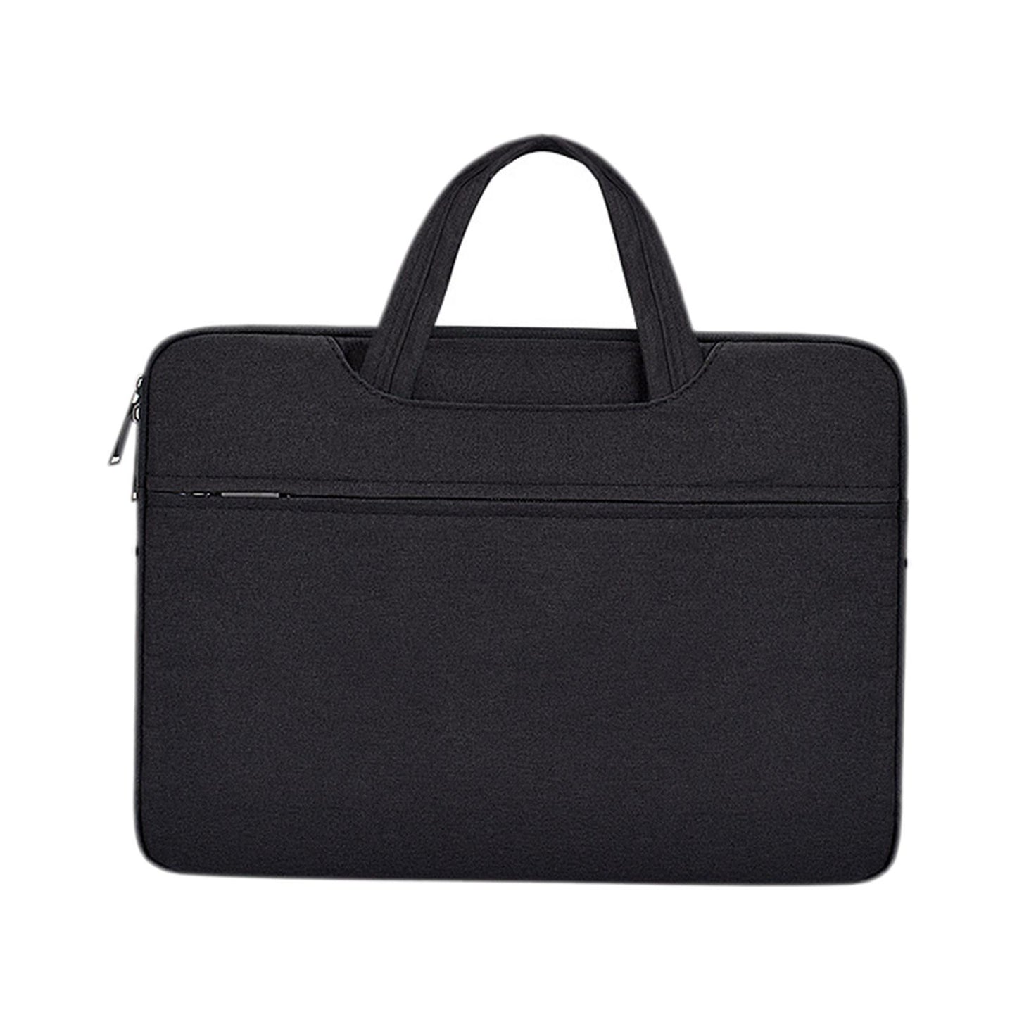 Laptop and Tablet Case Sleeve Waterproof Organizer Pocket for Men Women Black 15.6inch
