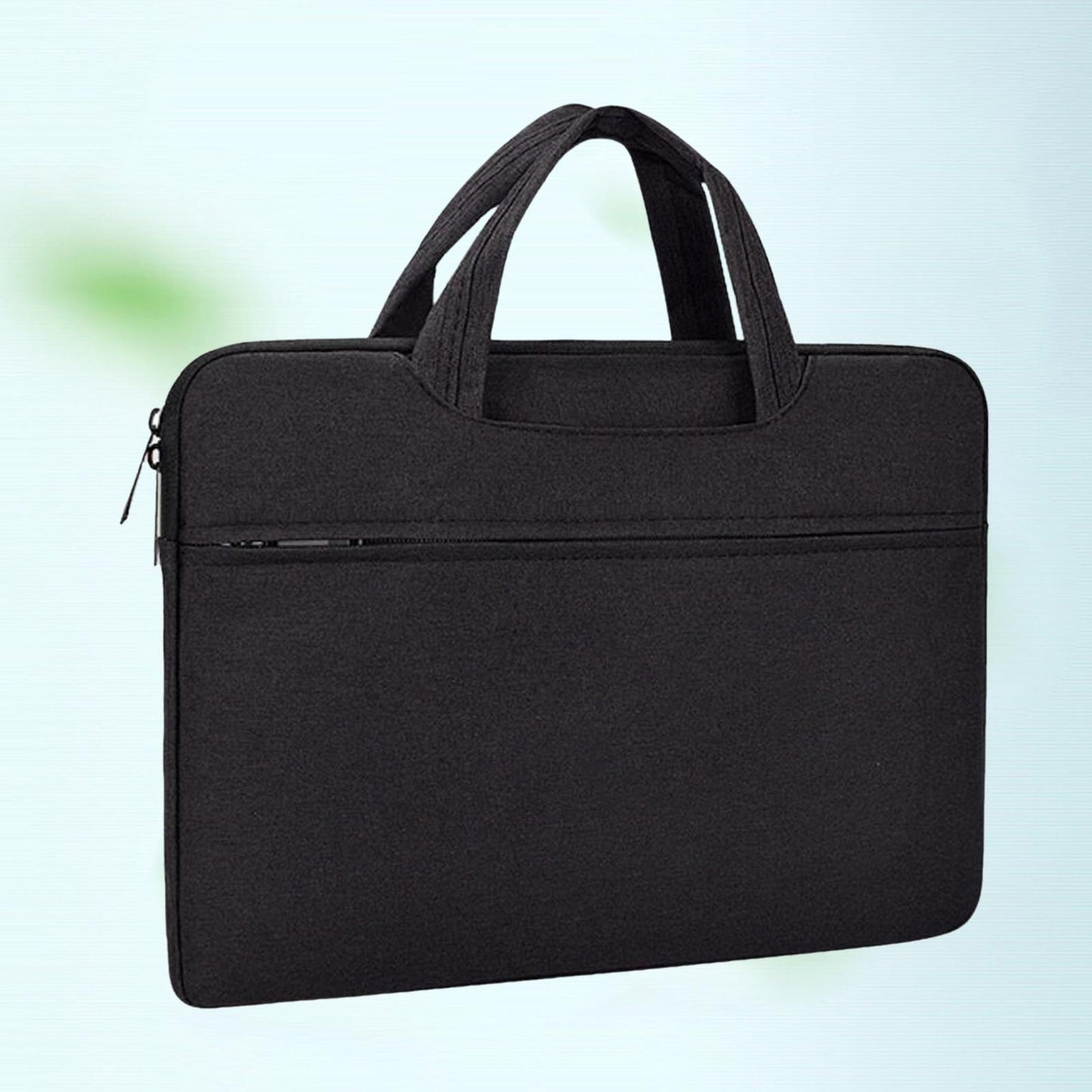 Laptop and Tablet Case Sleeve Waterproof Organizer Pocket for Men Women Black 15.6inch