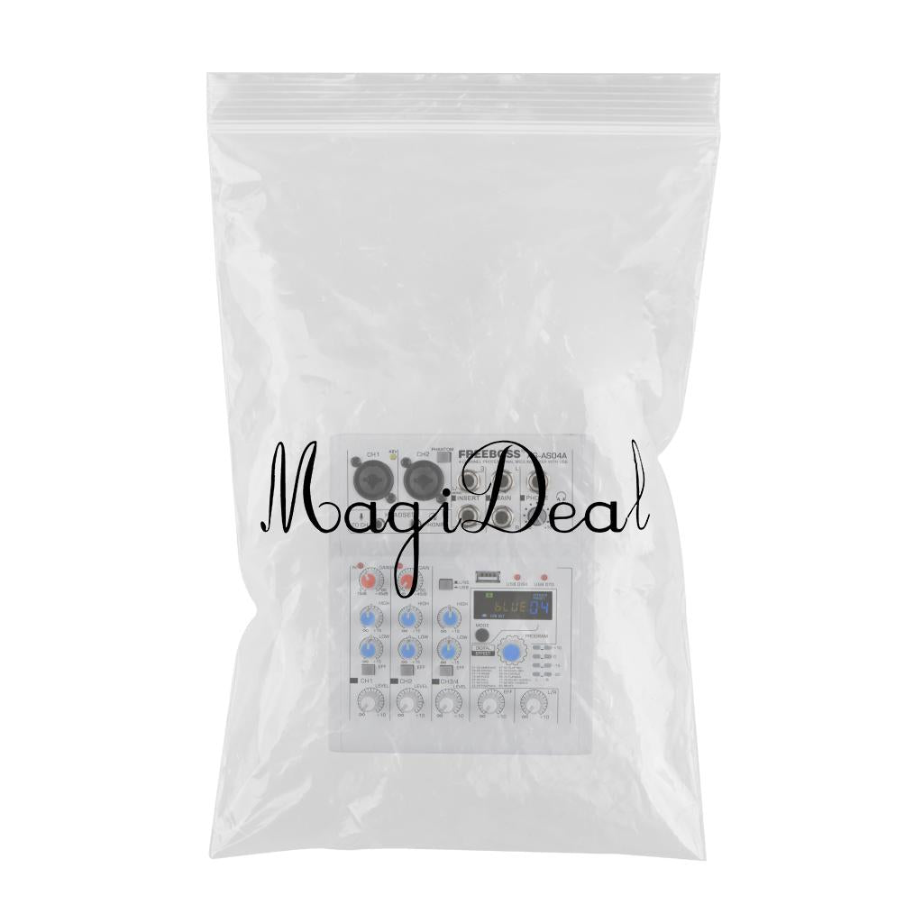 Multifunctional Live Streaming Audio Mixer Computer DJ Small Mixer EU Plug