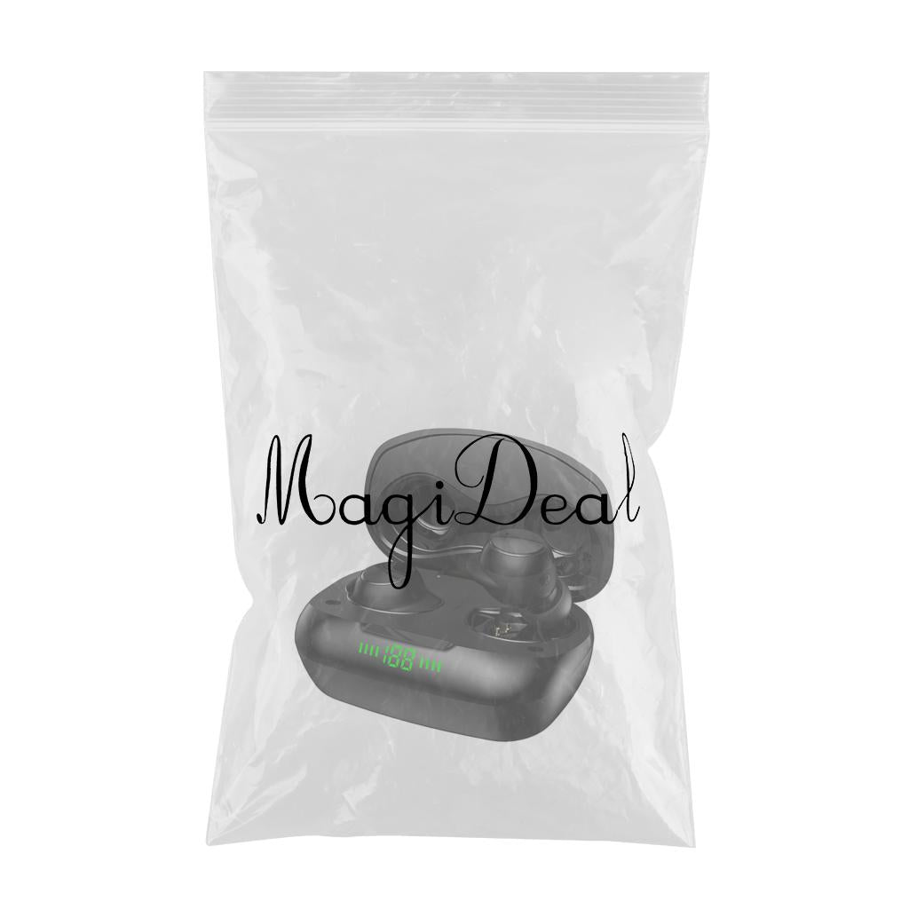 K1 Bluetooth 5.0 True Wireless Earbuds Headset Game Headphones Running black