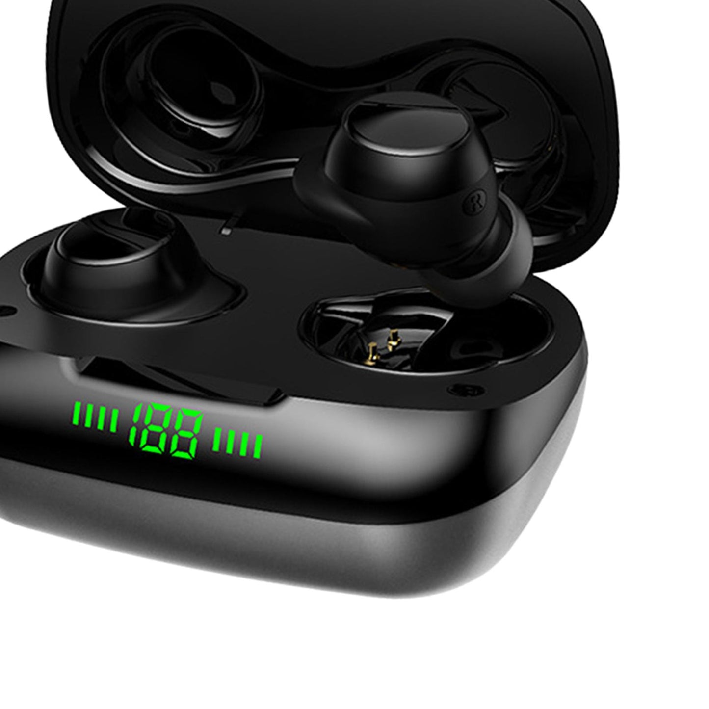 K1 Bluetooth 5.0 True Wireless Earbuds Headset Game Headphones Running gray