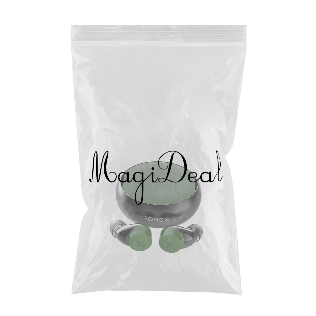 Blueteeth Wireless Earbuds Denoise Waterproof Star Loop Design Green