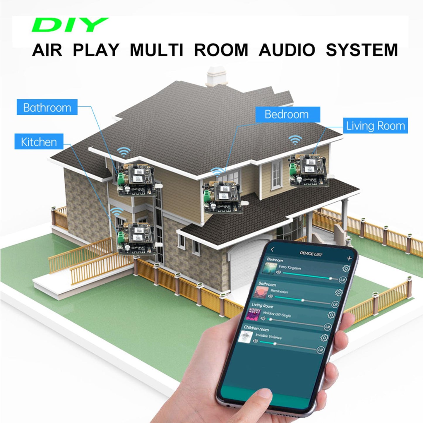 Wireless Up 2 Stream Bluetooth Transceiver Module Bluetooth Module