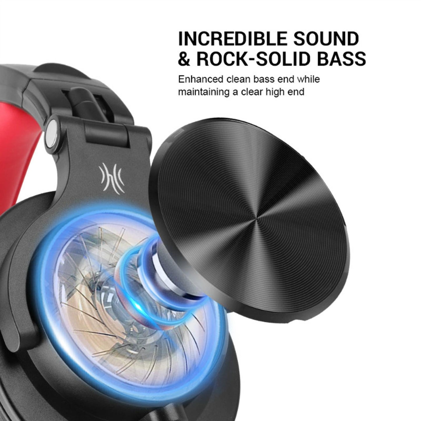 A71 Over-Ear Wired Headphones Studio Monitor Headsets with Mic Black A