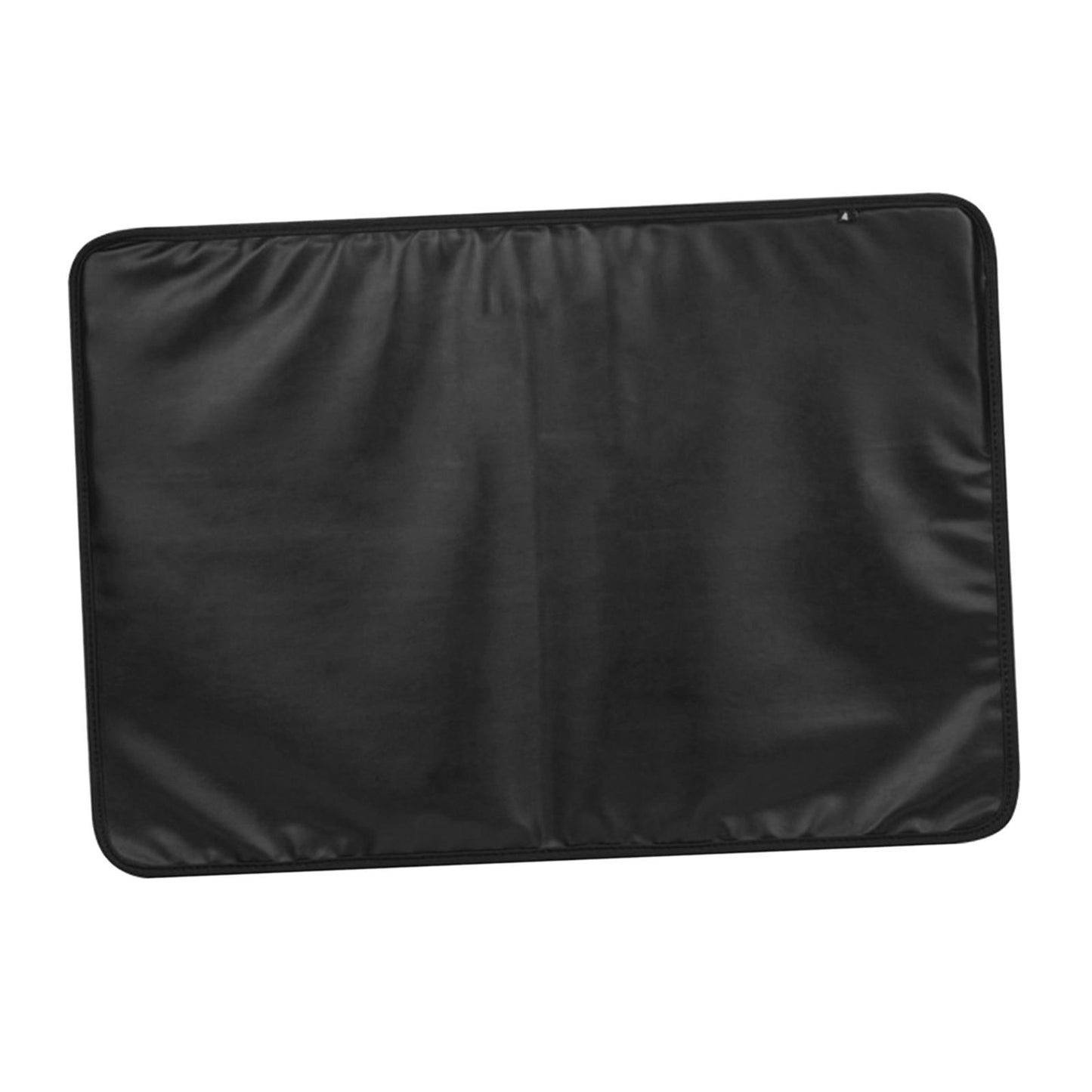 Monitor Dust Cover PU Leather Antistatic Display HD Panel Case Black