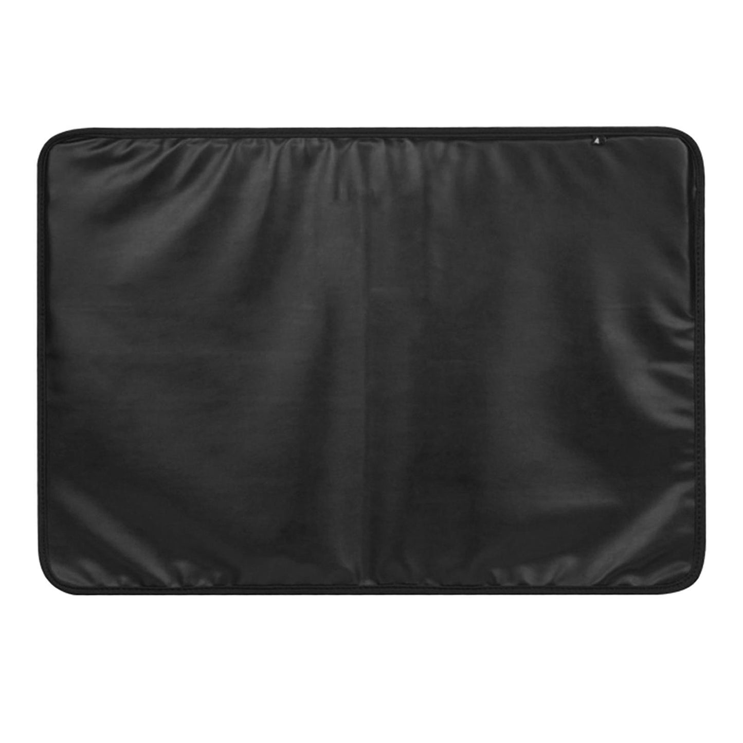 Monitor Dust Cover PU Leather Antistatic Display HD Panel Case Black