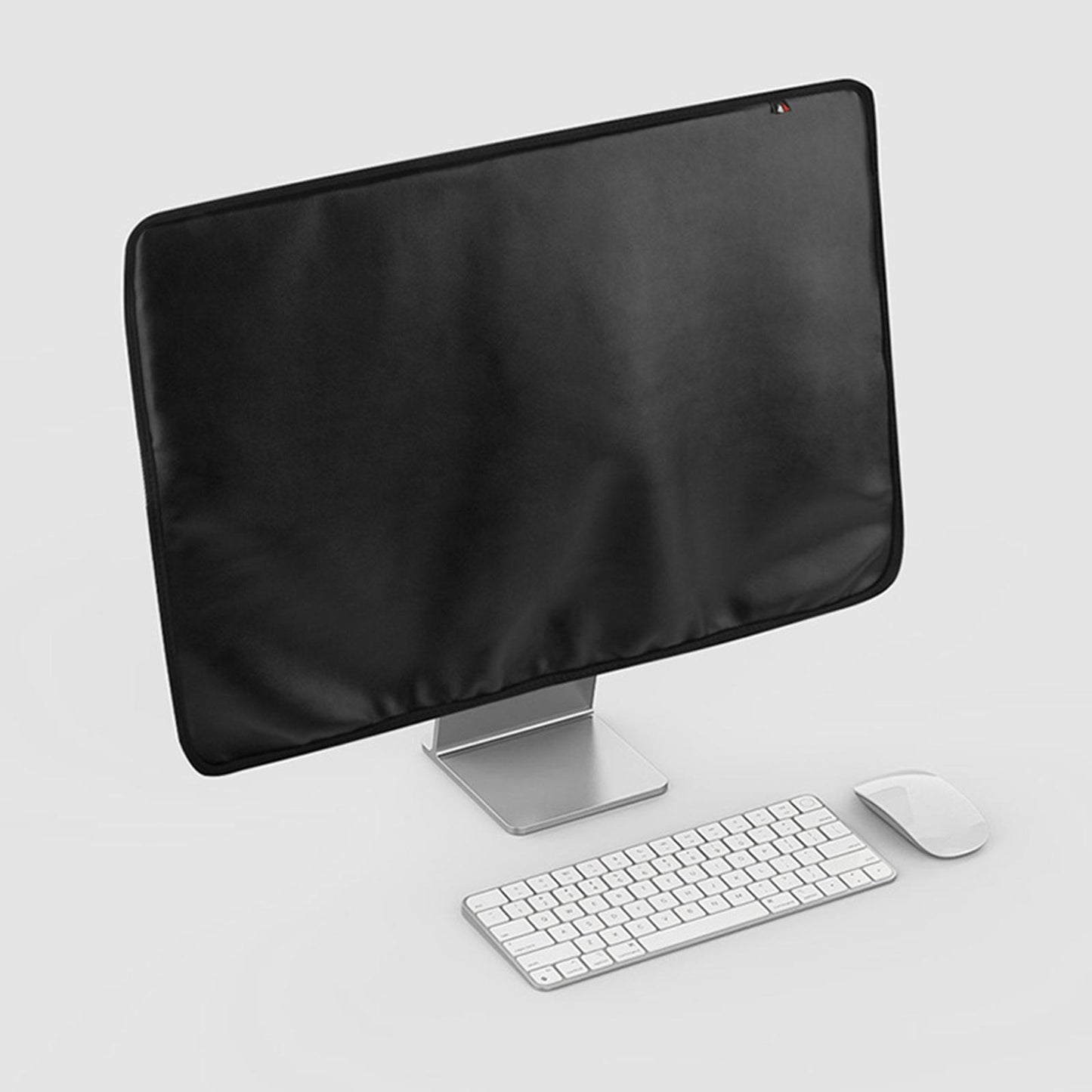 Monitor Dust Cover PU Leather Antistatic Display HD Panel Case Space Gray