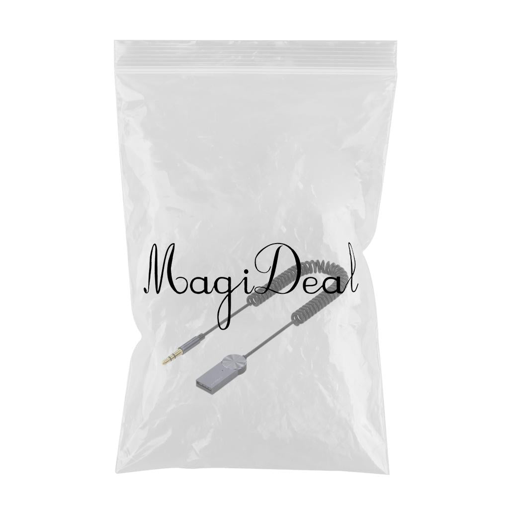 3.5mm Aux Bluetooth 5.0 Receiver Car Dongle Cable Adapter Transmitter