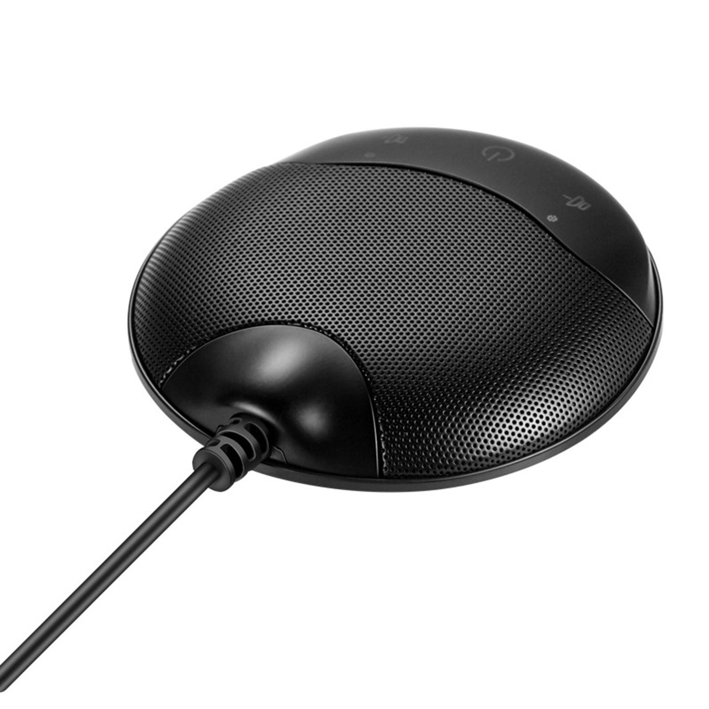 Conference Microphone Pickup PC Mic For Desk Plastic Compact Black