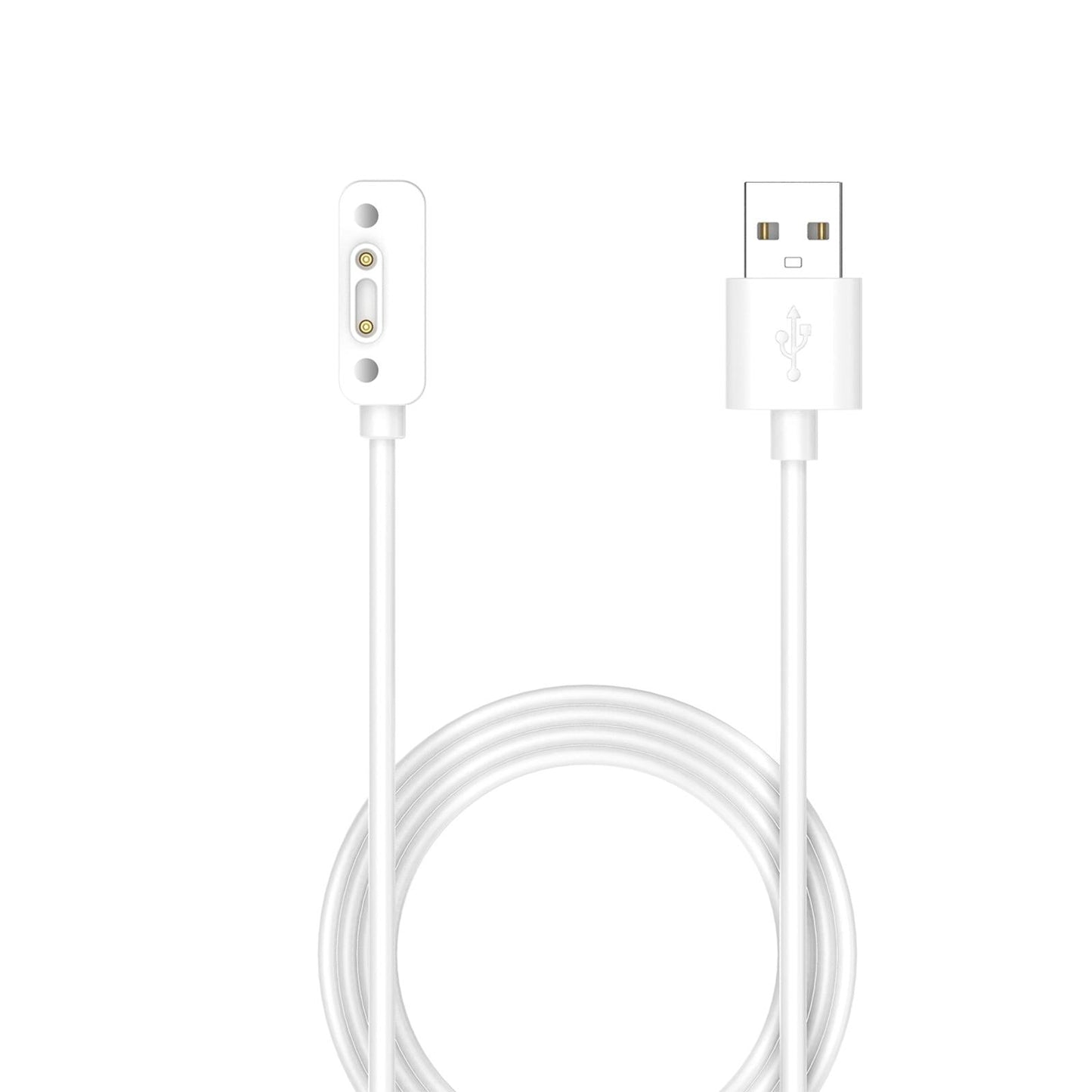 Smart Watch Replacement Magnetic Charging Cable Suitable for 3C/4C/4PRO/2S White