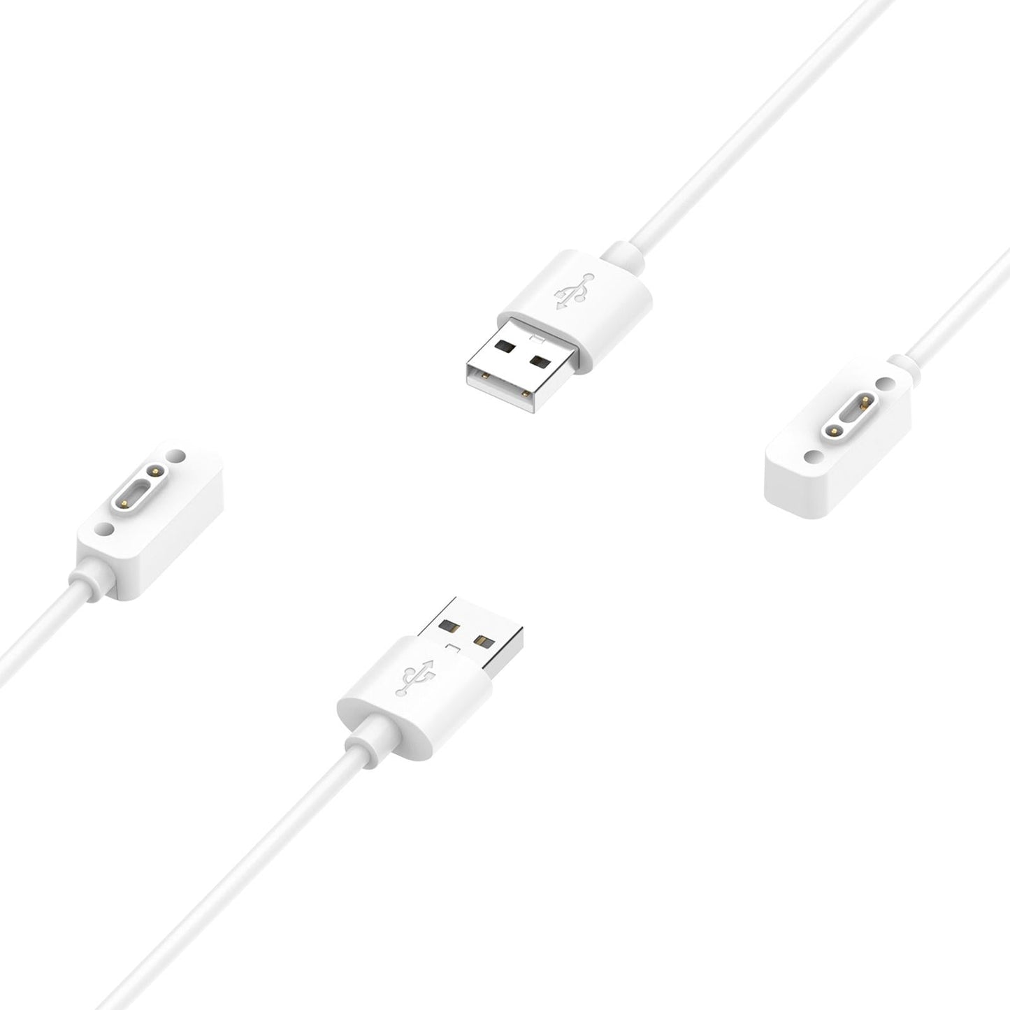 Smart Watch Replacement Magnetic Charging Cable Suitable for 3C/4C/4PRO/2S White