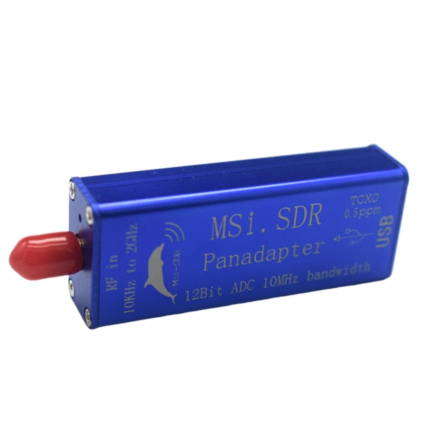 Portable SDR Receiver Built in TCXO 0.5ppm for MSI.SDR for Windows/Android