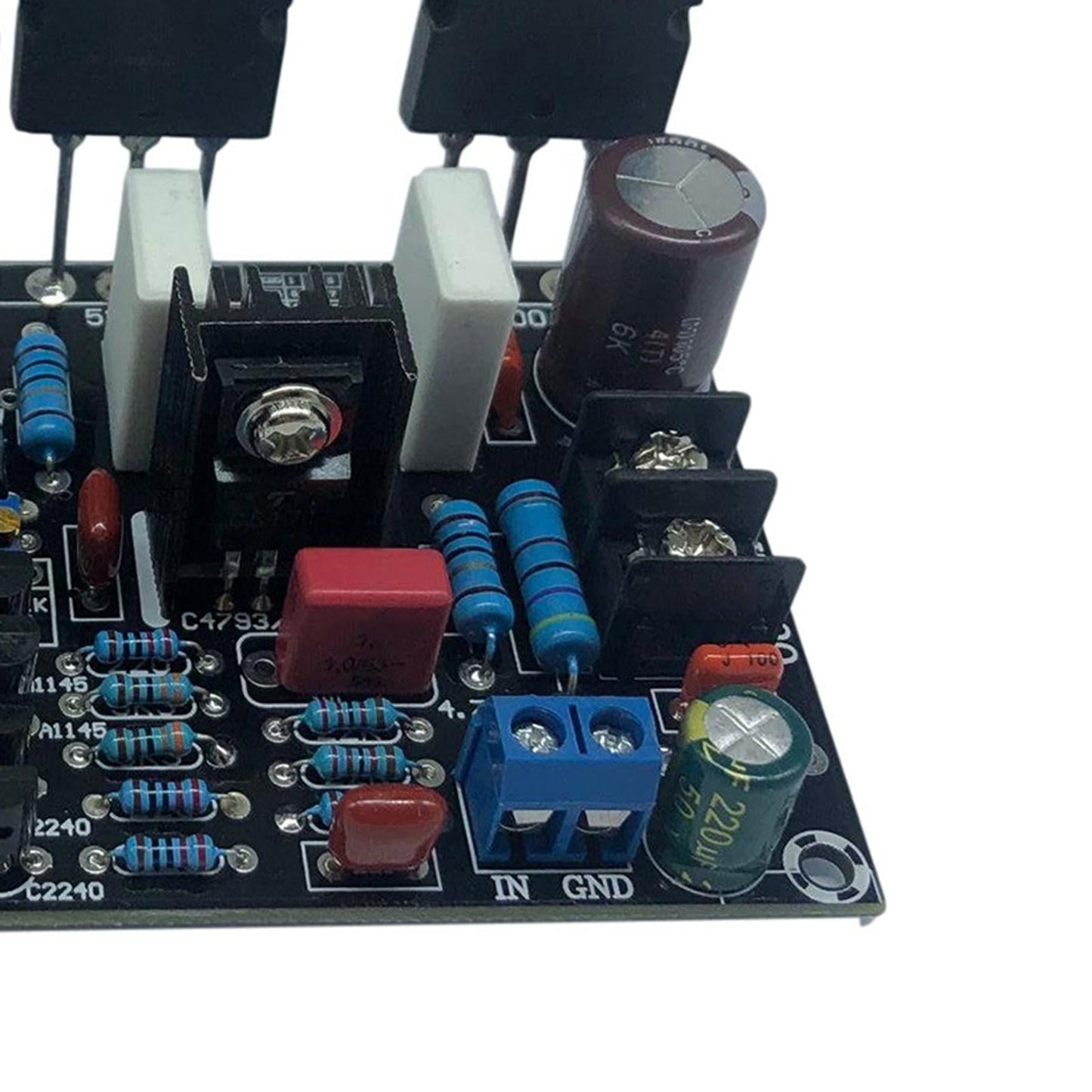 Household 200W Mono Power Amplifier Board 1943+5200 PCB Board After Tube amp