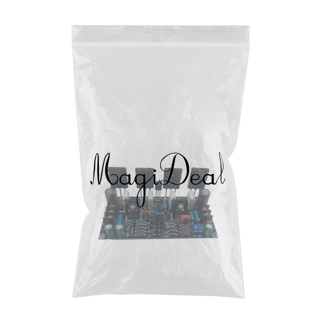 Household 200W Mono Power Amplifier Board 1943+5200 PCB Board After Tube amp