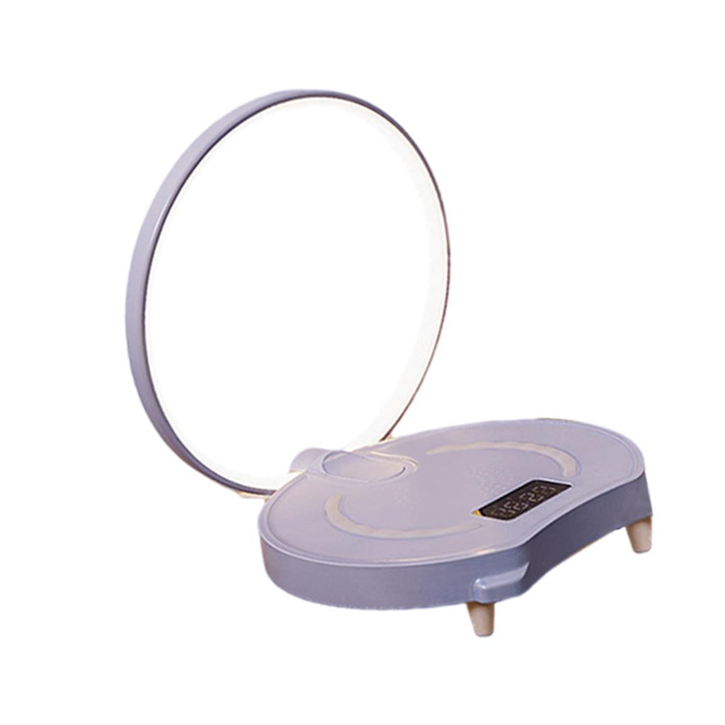 Bedside Lamp Bluetooth Speaker LED Table Lamp Modern Reading Lamp Purple