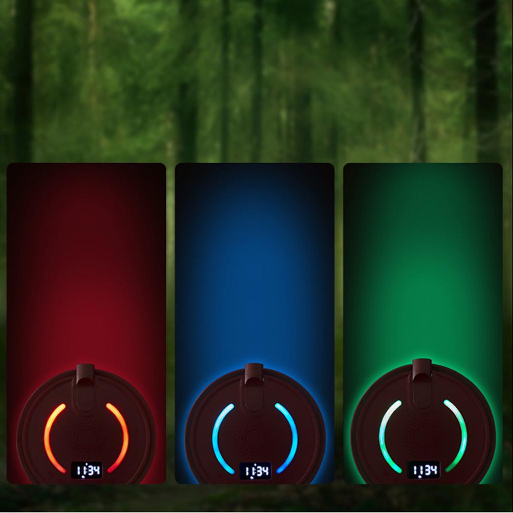 Bedside Lamp Bluetooth Speaker LED Table Lamp Modern Reading Lamp Green