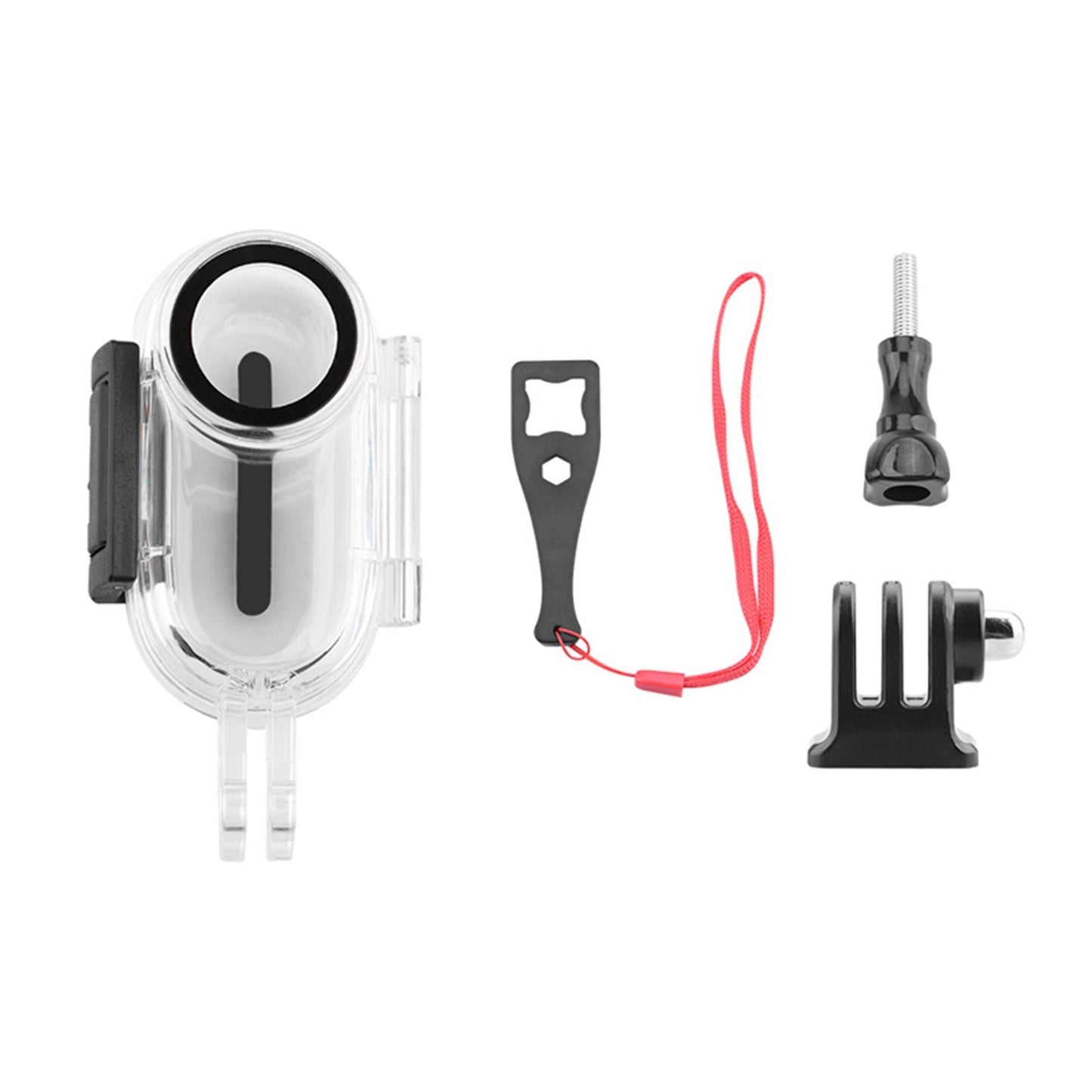 Adapter Protection Frame Bracket Mount for Insta360 Go 2 Camera 1/4 Thread"