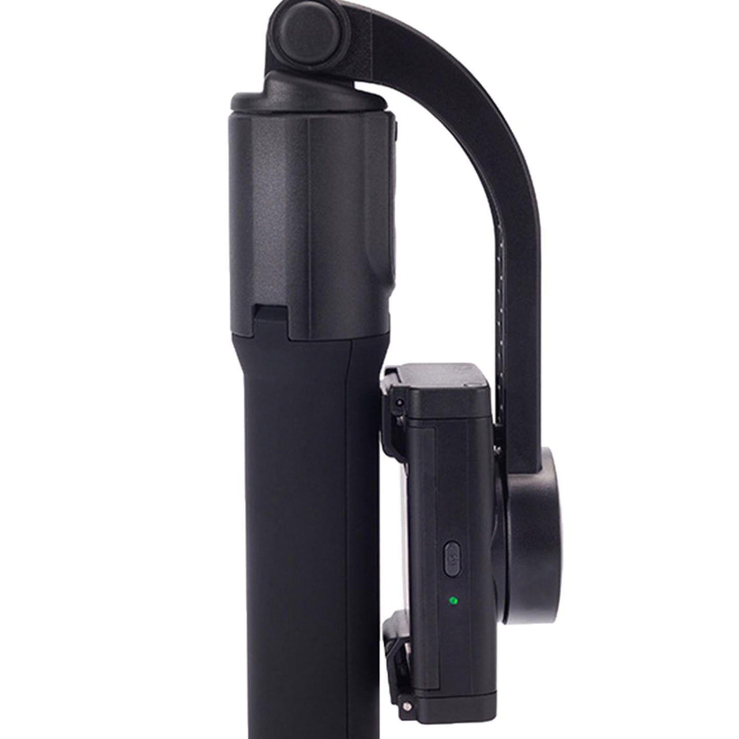 Extendable Handheld Gimbal Stabilizer Pan-tilt Tripod with Remote Black