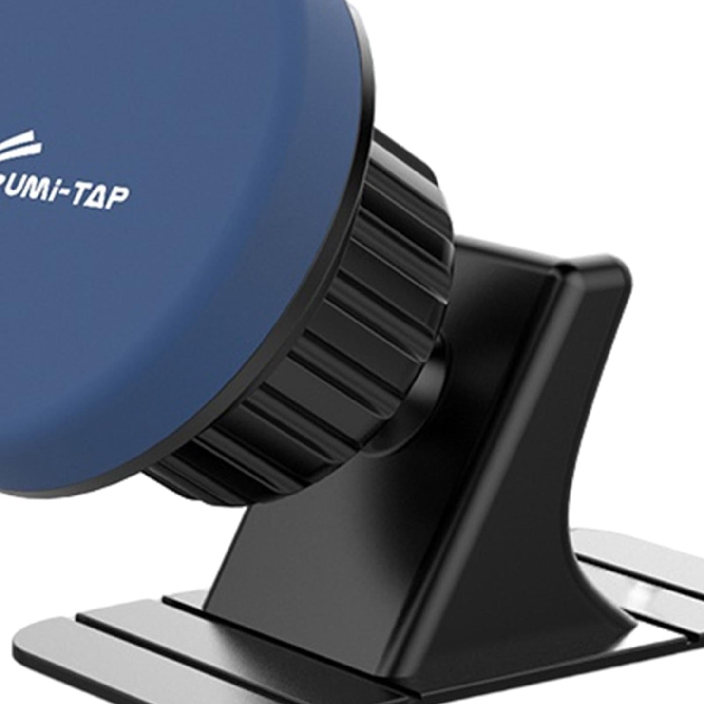 Sturdy Car Magnetic Mobile Phone Holder Dashboard Mount Stick-on Secure Fit Blue Round