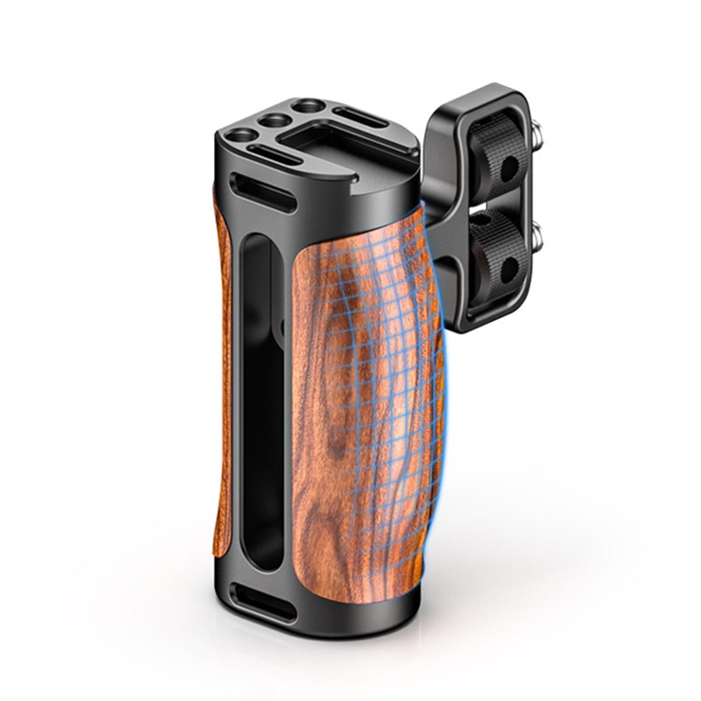 Universal Mini Camera Cage Side Handle Grip for Camera DSLR Built-in Wrench