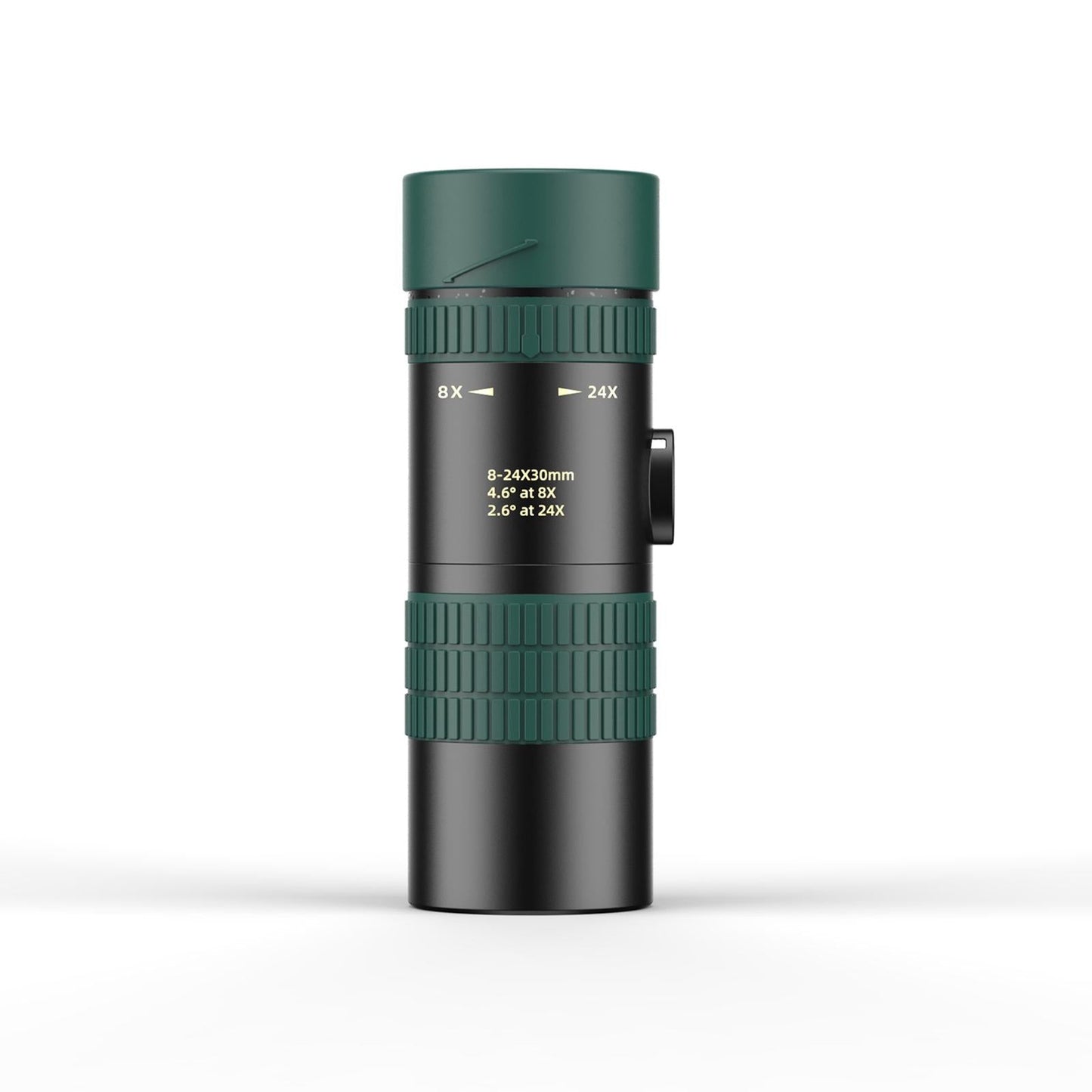 8-24X30 HD Zoom Monocular Scope for Traveling Concert Hiking Telescope Green