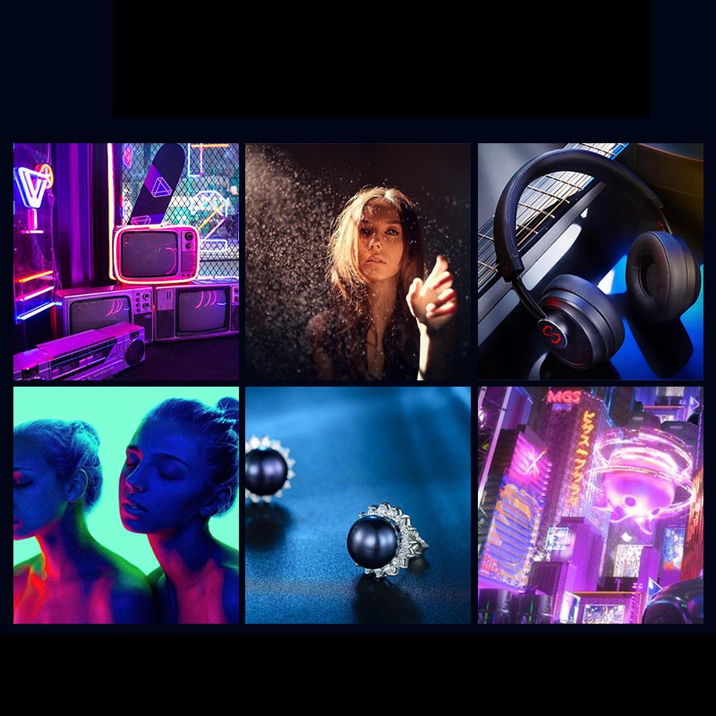 RGB LED Folding Photography Light Light Bar Fill Light Video Light 3 Lights