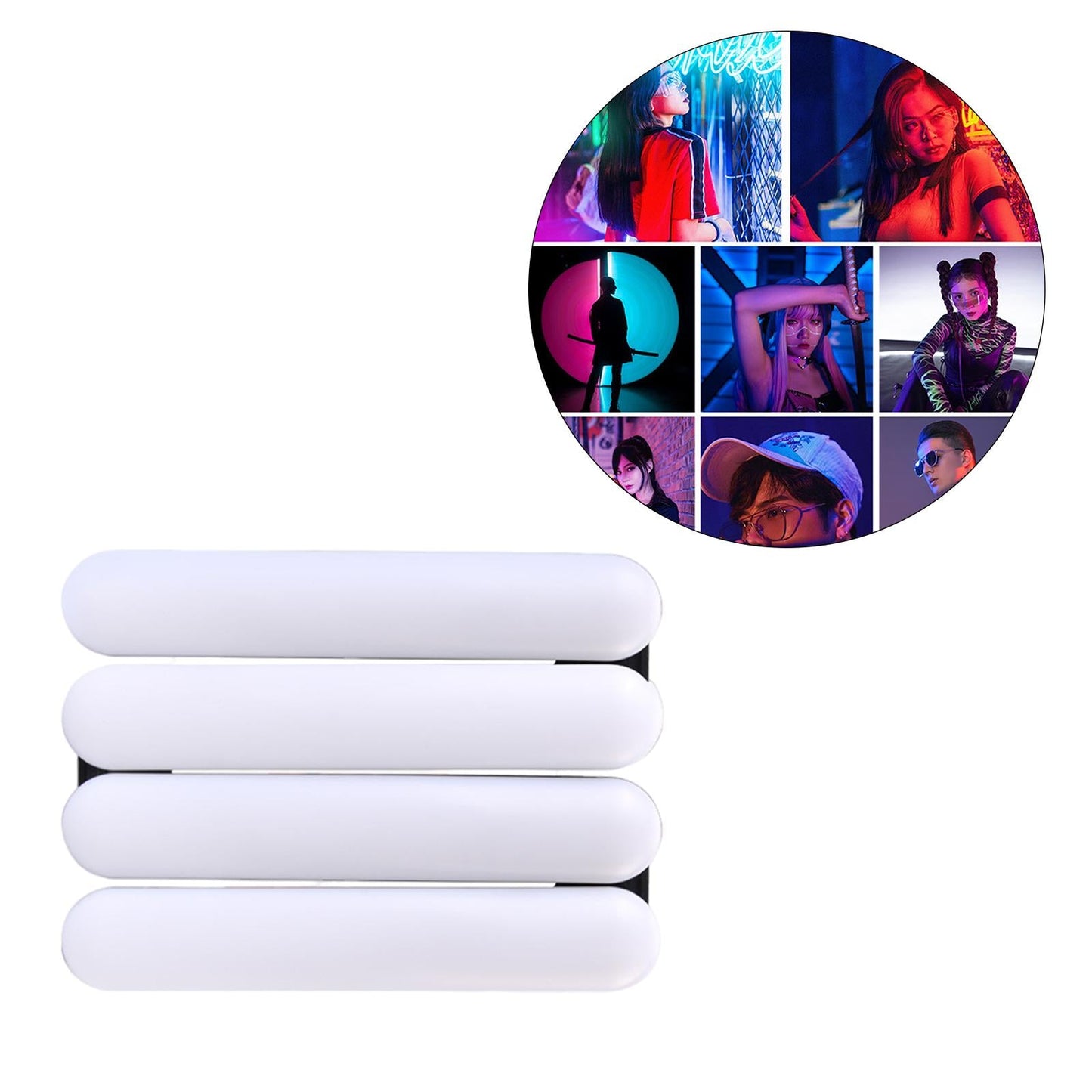 RGB LED Folding Photography Light Light Bar Fill Light Video Light 5 Lights