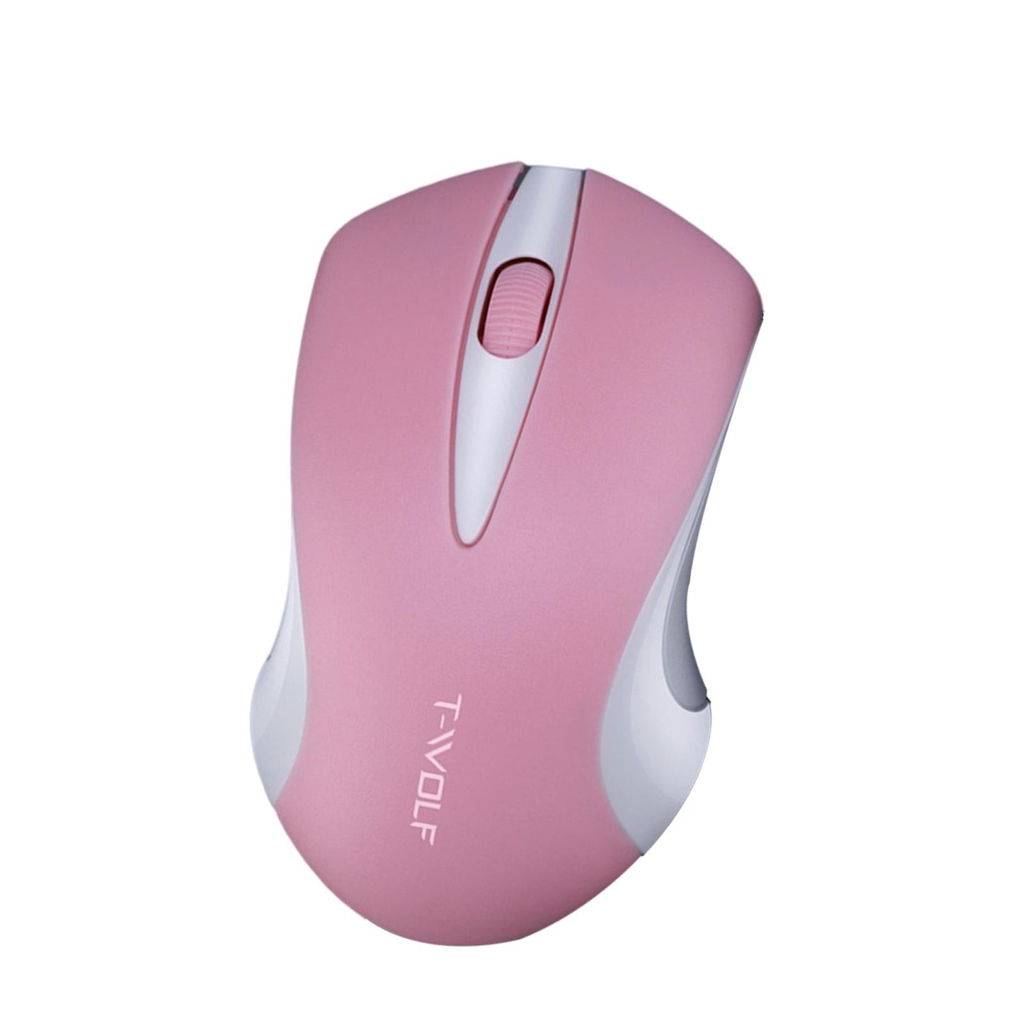 2.4GHz Mini Wireless Mouse 1200 DPI 3 Buttons for Windows for Study Pink