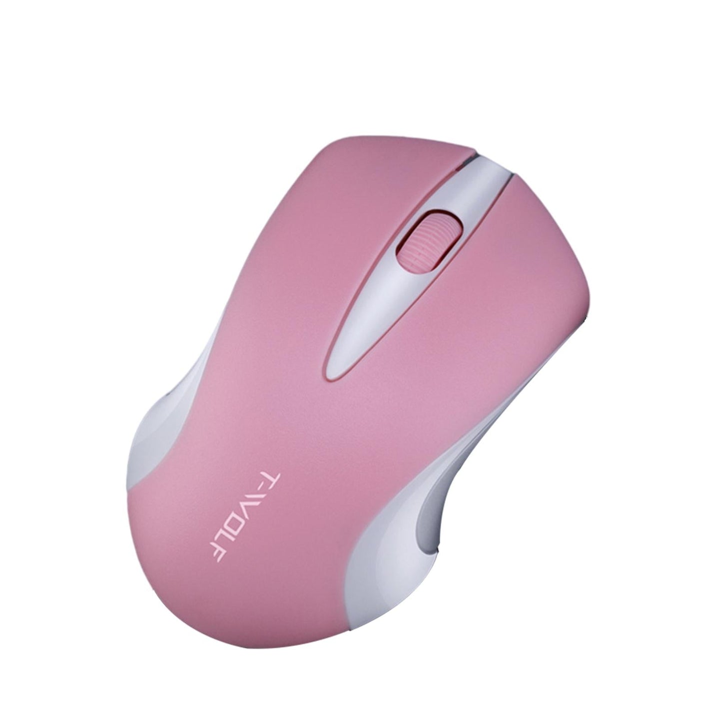 2.4GHz Mini Wireless Mouse 1200 DPI 3 Buttons for Windows for Study Pink