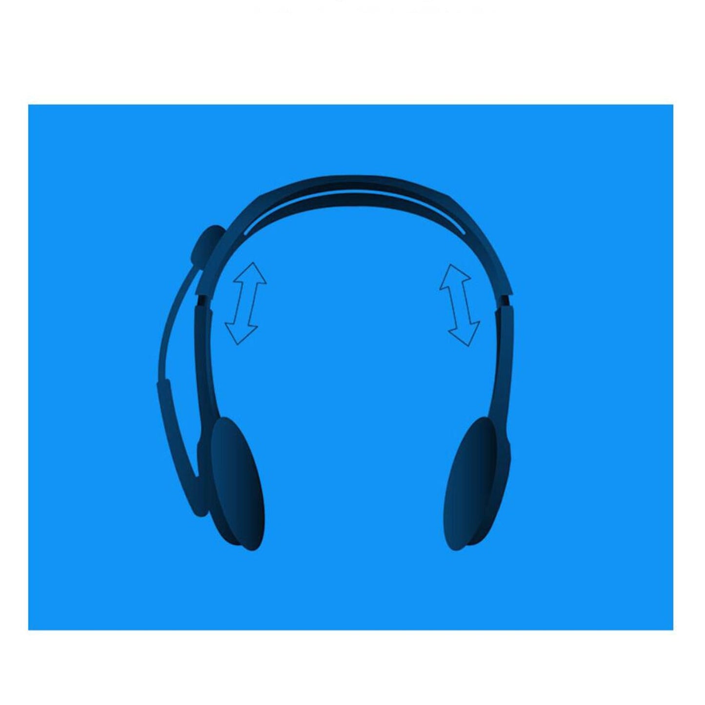 3.5mm Wired Headphone Exams Headset for Computer PC Education Call Center