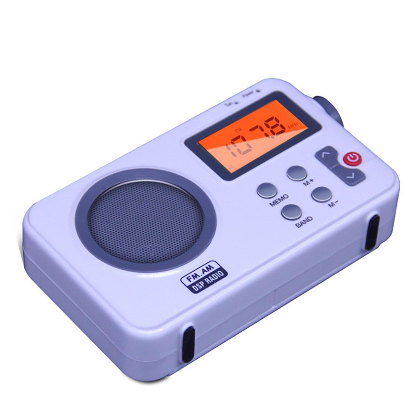 Portable AM LCD Display Big Speaker Earphone Plug for Gift Home Office