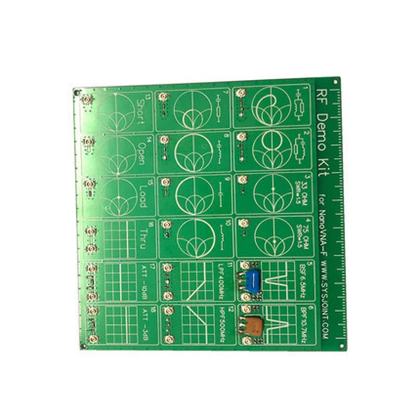 RF Demo Kit Board Filter Attenuator Module for Antenna Analyzer Measuring