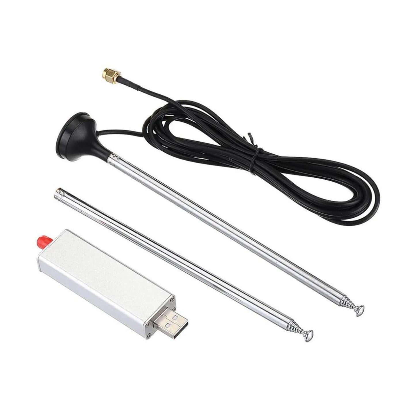 100kHz-1.7GHz Software Defined Radio for AM FM CW DSB with Antenna