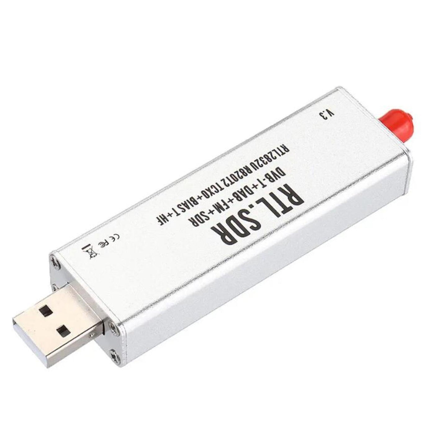 100kHz-1.7GHz Software Defined Radio for AM FM CW DSB without Antenna