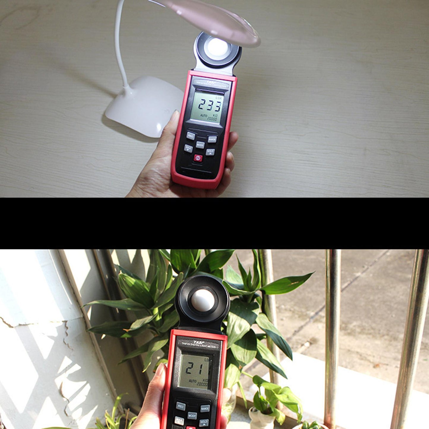 LCD Pocket Digital Light Meter Photography Tester for Greenhouse Laboratory