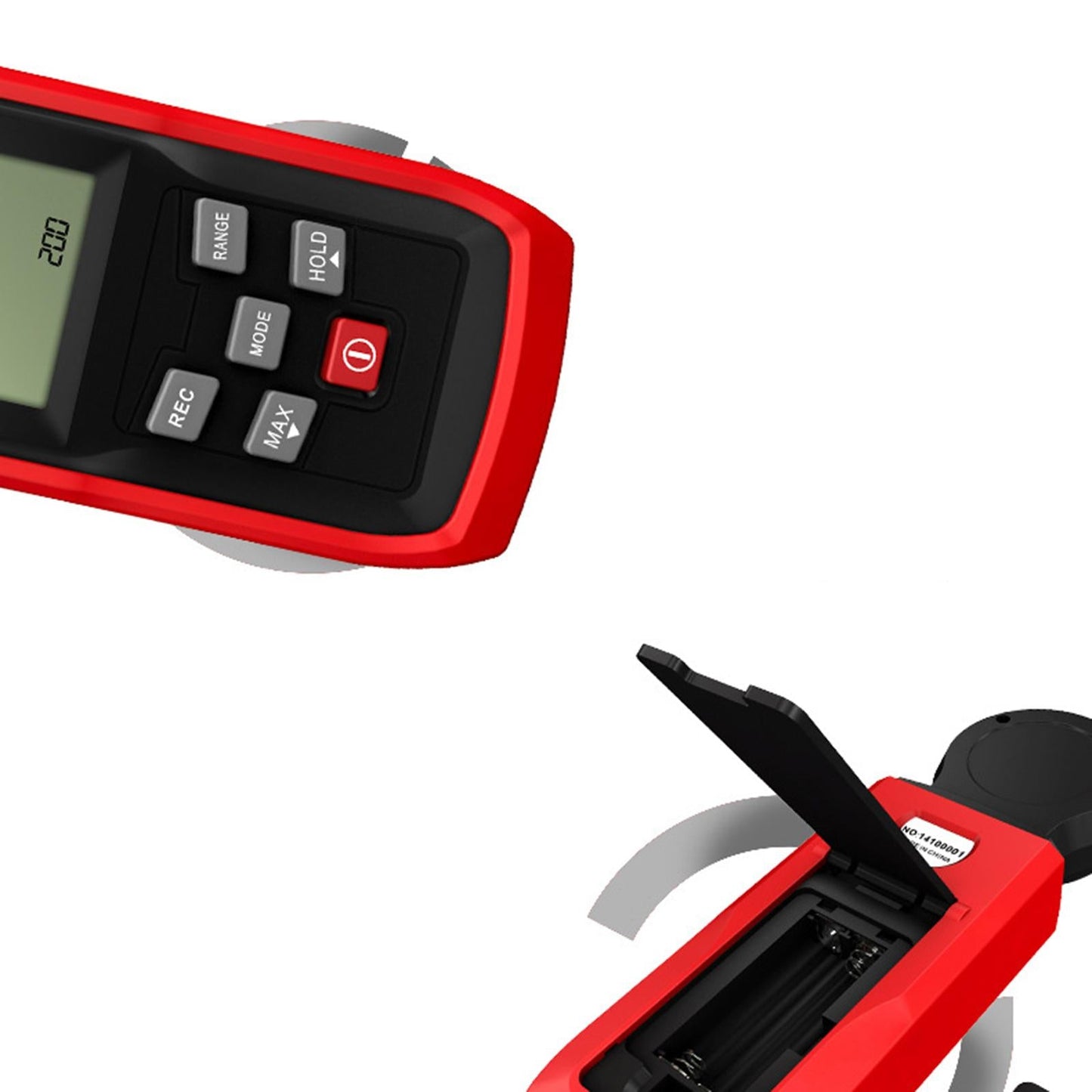 LCD Pocket Digital Light Meter Photography Tester for Greenhouse Laboratory