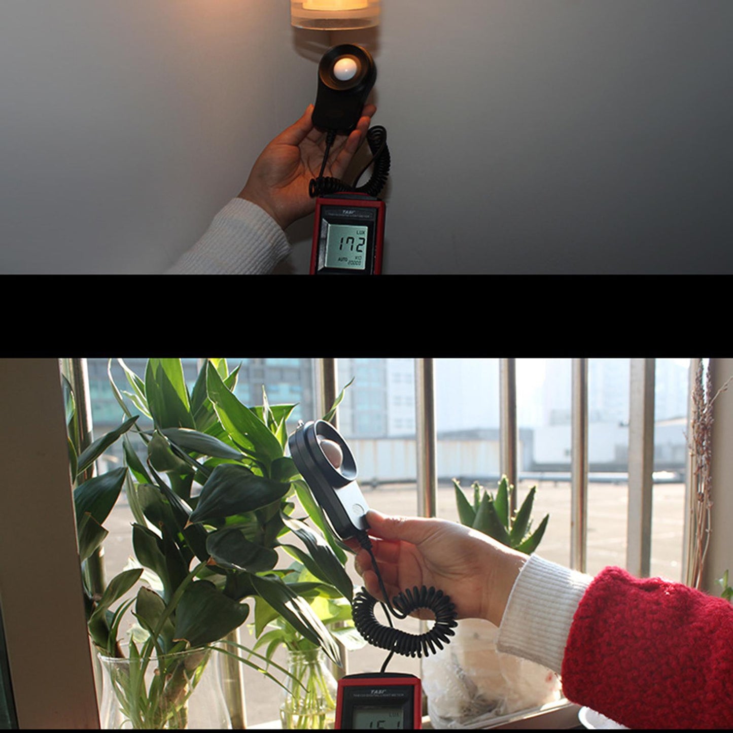 LCD Pocket Digital Light Meter Photography Tester for Greenhouse Laboratory