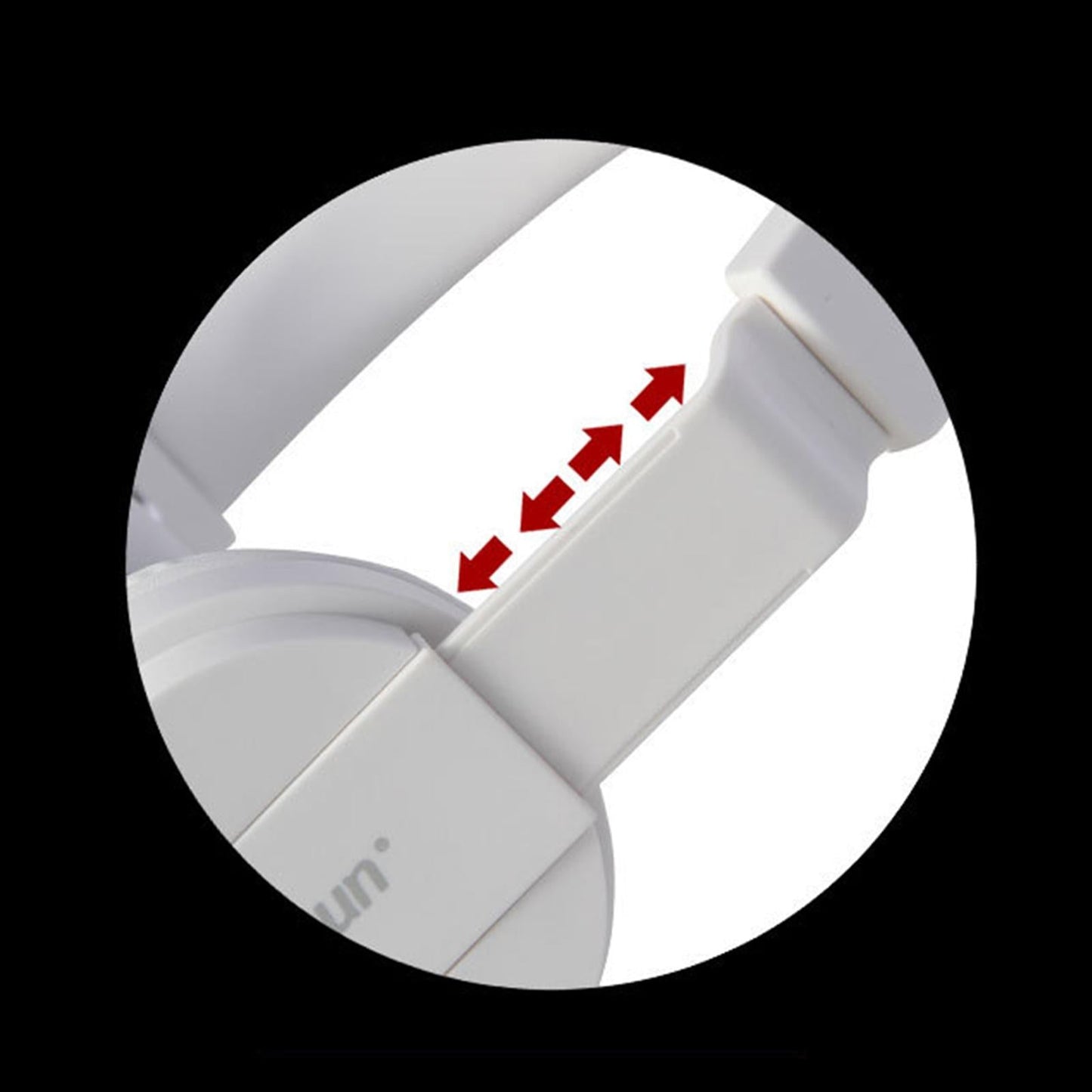 Over-Ear Headphone 3.5mm Foldable for Recording Cellphone Office Comfortable White