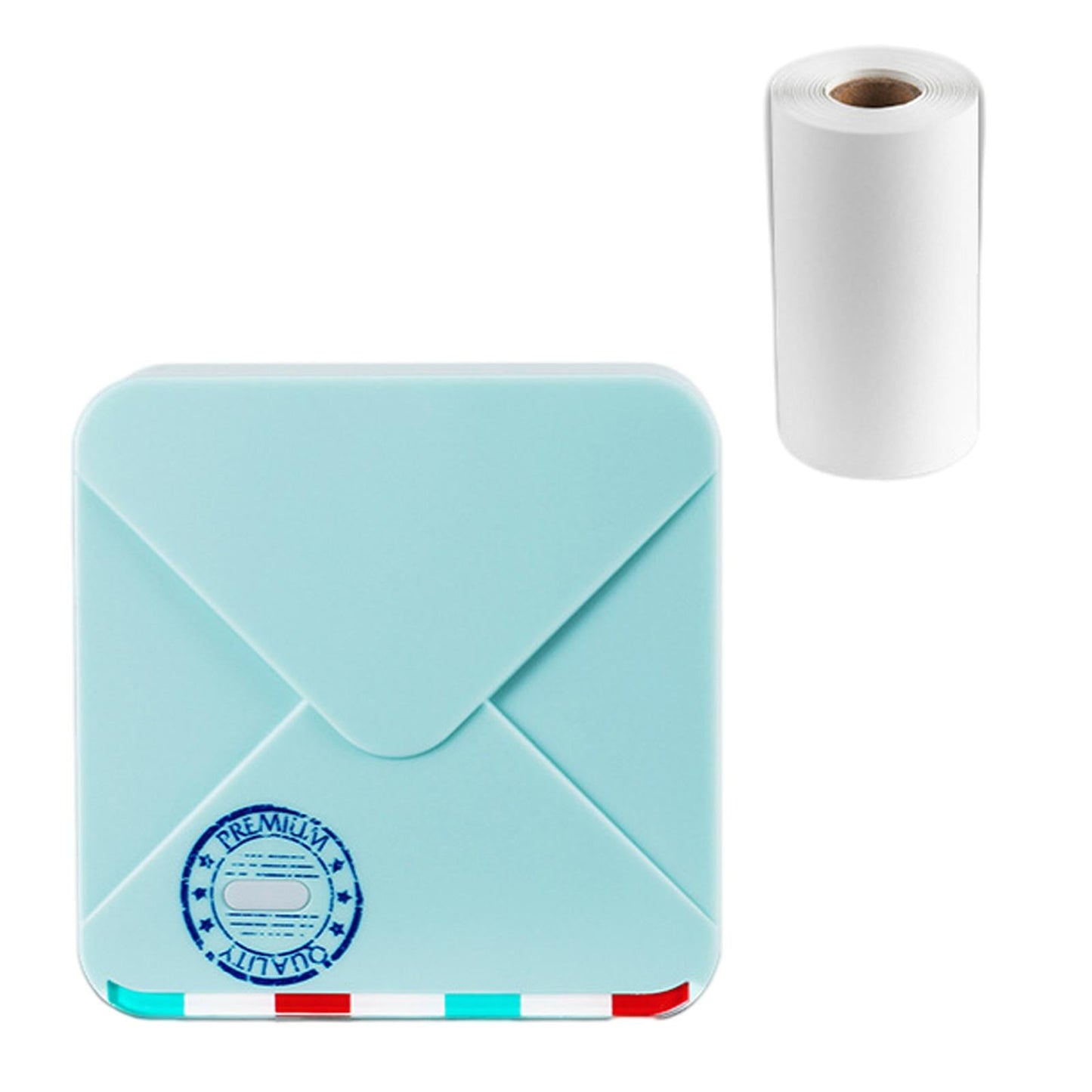 Photo Printer Portable Thermal Printer Smartphone for Study List Blue