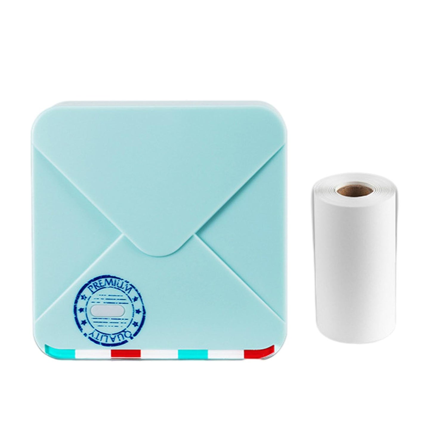 Photo Printer Portable Thermal Printer Smartphone for Study List Blue