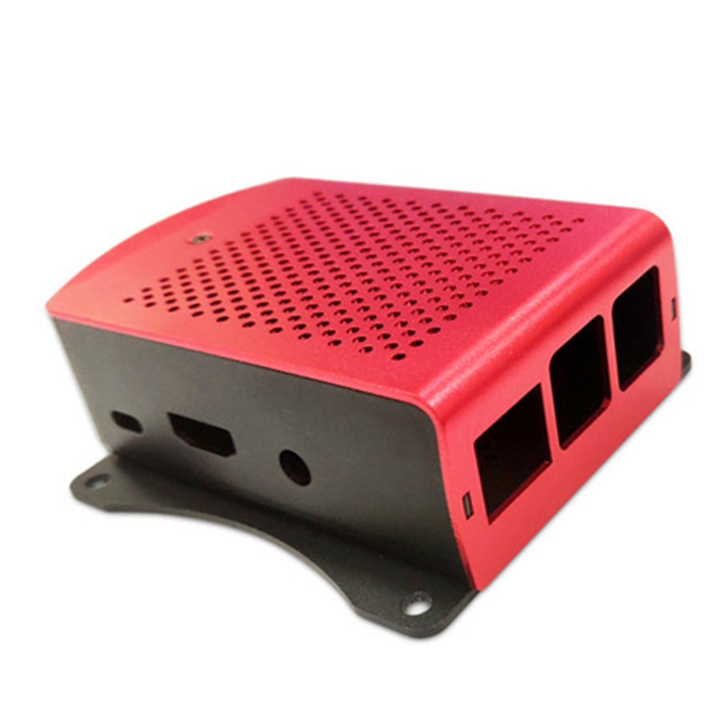 Computer Case Protective Shell for Raspberry Pi4 Lightweight Red