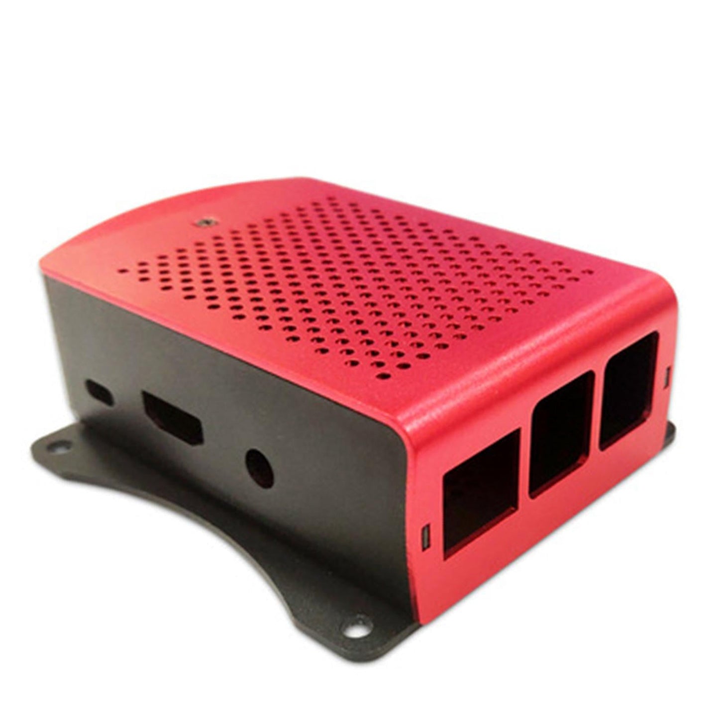 Computer Case Protective Shell for Raspberry Pi4 Lightweight Red