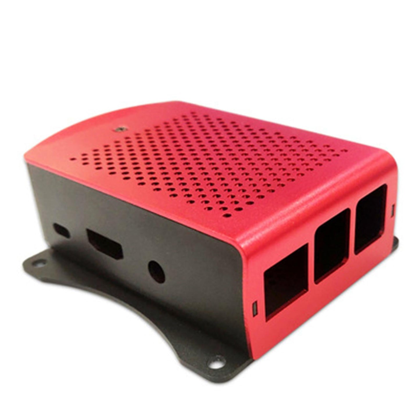 Computer Case Protective Shell for Raspberry Pi4 Lightweight Red
