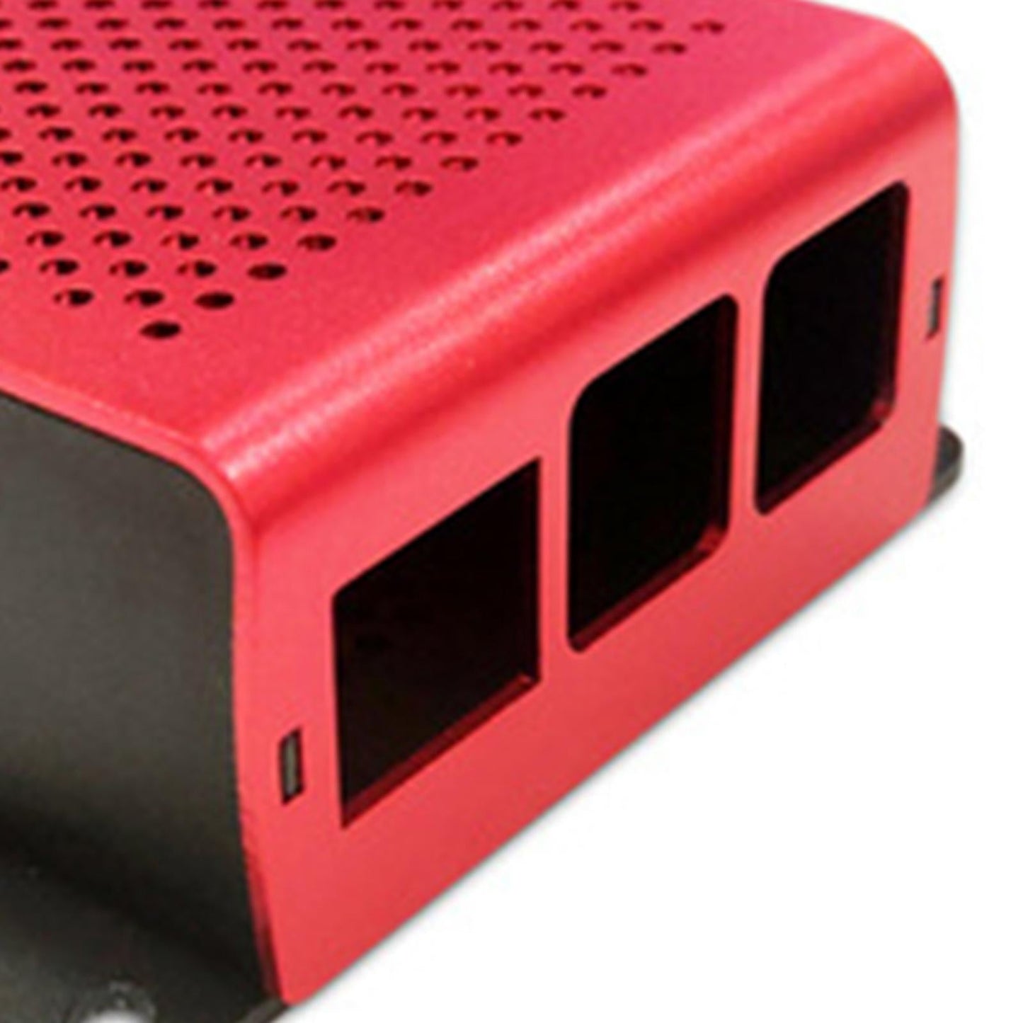Computer Case Protective Shell for Raspberry Pi4 Lightweight Red
