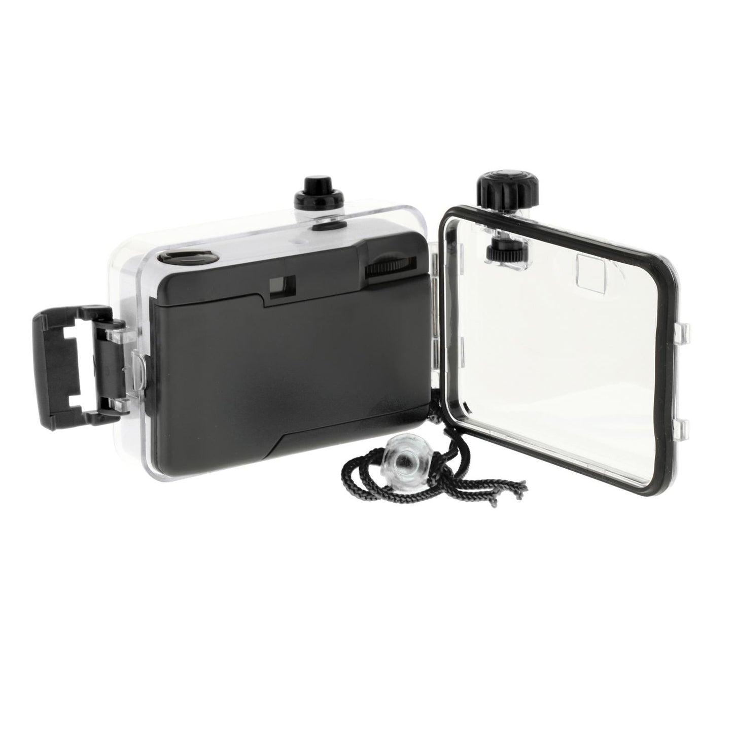 Underwater Mini Camera 35mm Film Camera for Photography Upgraded Black Case