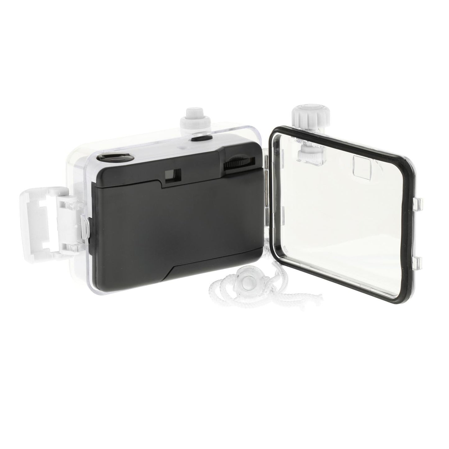 Underwater Mini Camera 35mm Film Camera for Photography Upgraded White Case