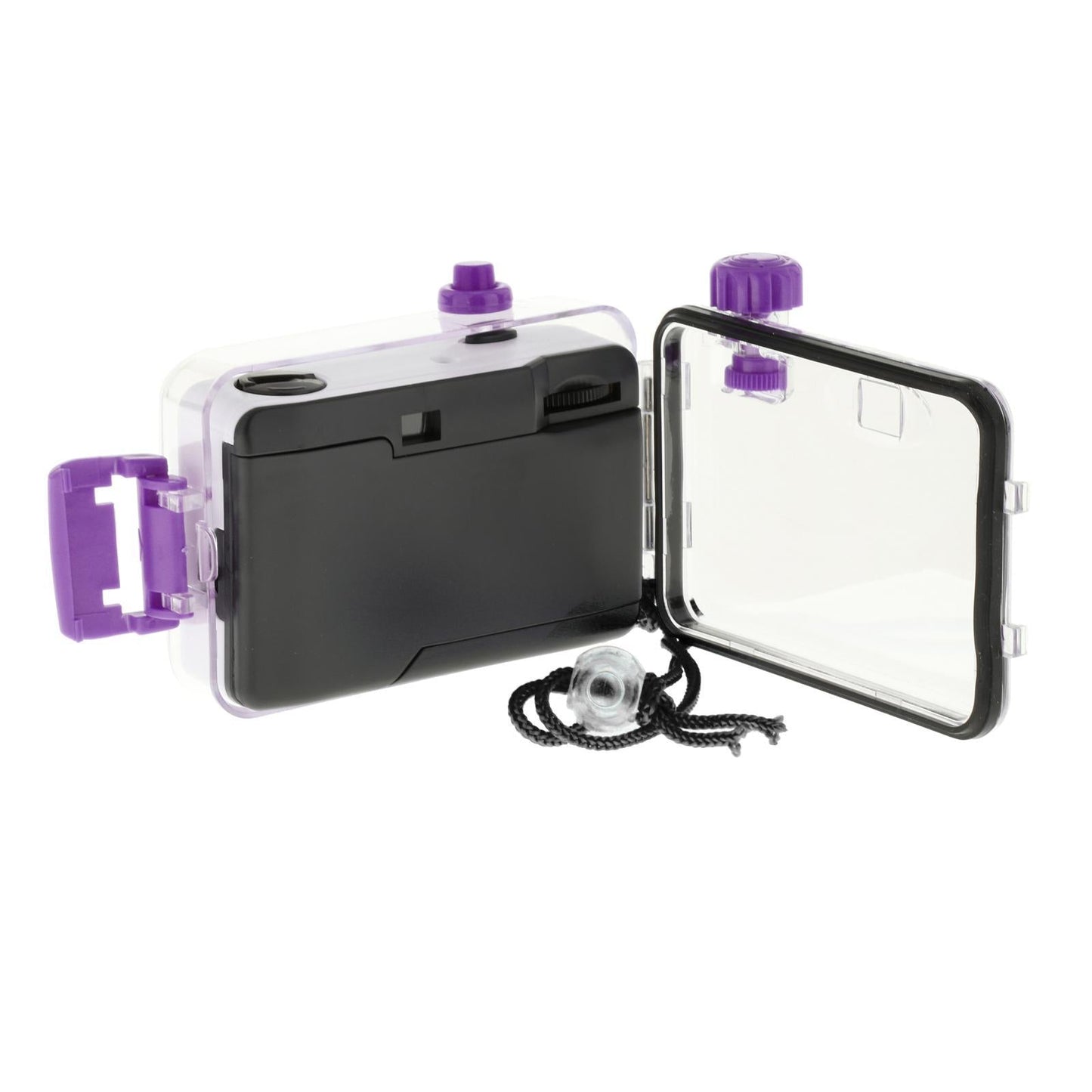 Underwater Mini Camera 35mm Film Camera for Photography Upgraded Purple Case