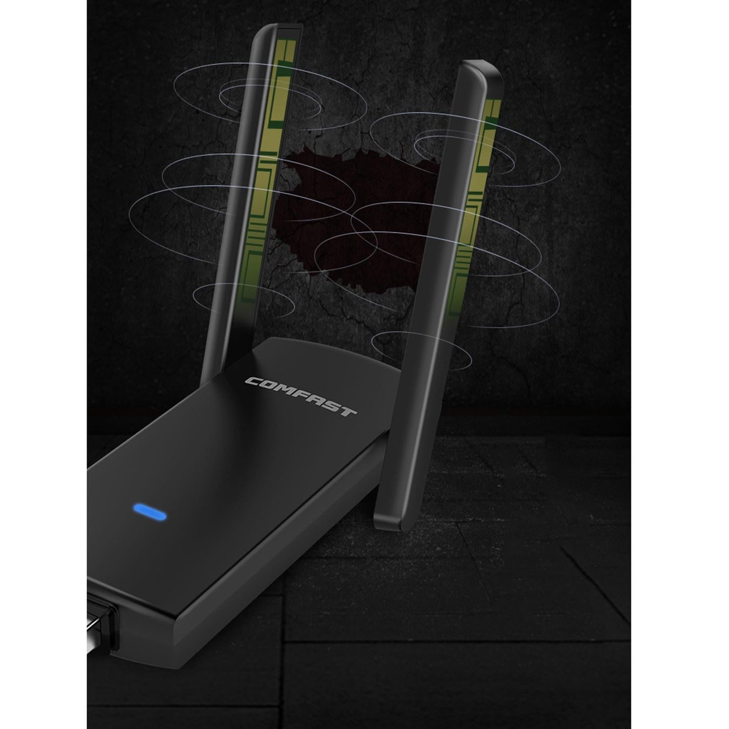 1300Mbps 2.4+5.8Ghz Dual Band Wireless USB WiFi Adapter Router Network Card